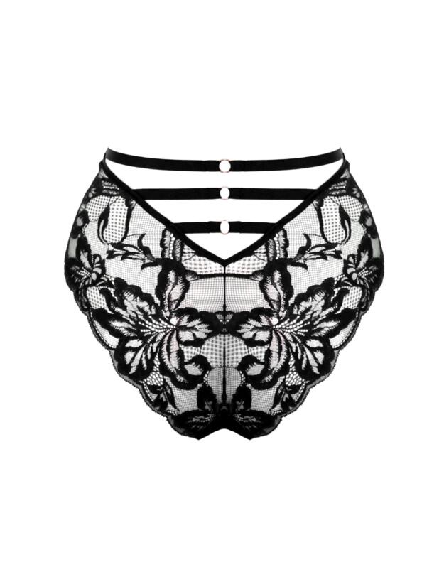 Pour Moi Onyx Brazilian Brief Black