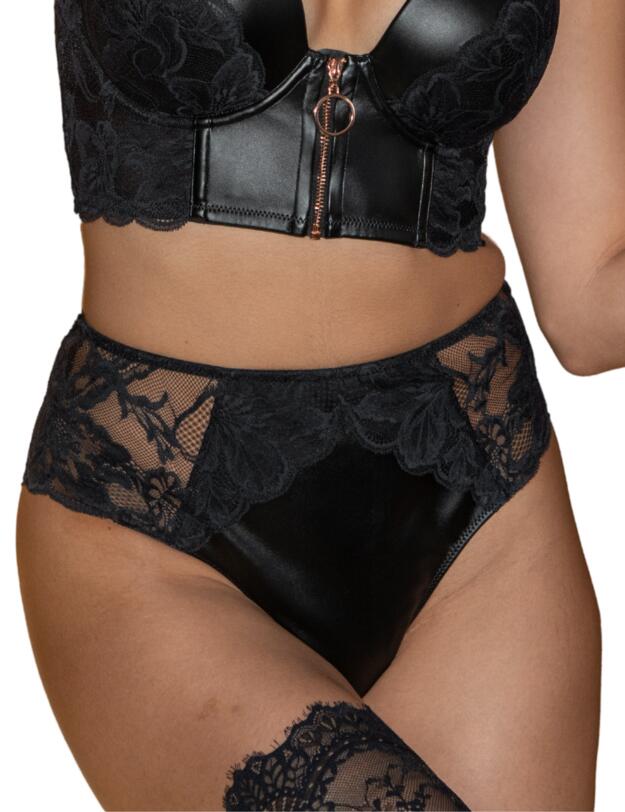 Pour Moi Onyx Brazilian Brief Black