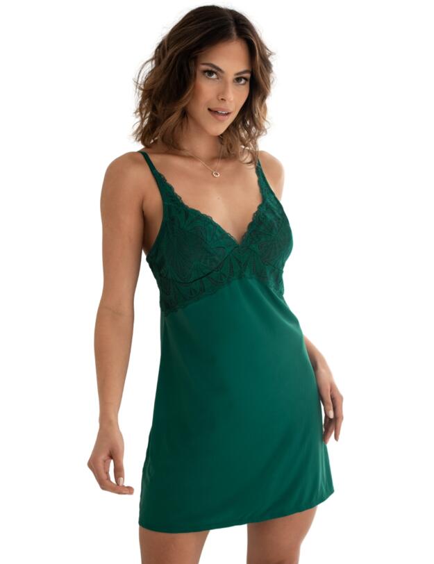 Pour Moi New Romance High Apex Chemise Forest/Slate