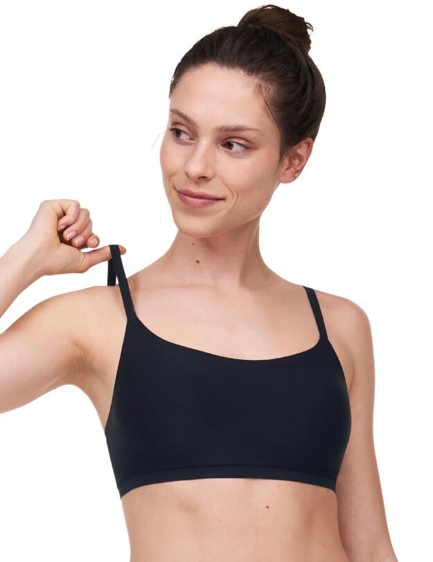 Chantelle Soft Stretch Padded Bralette Black