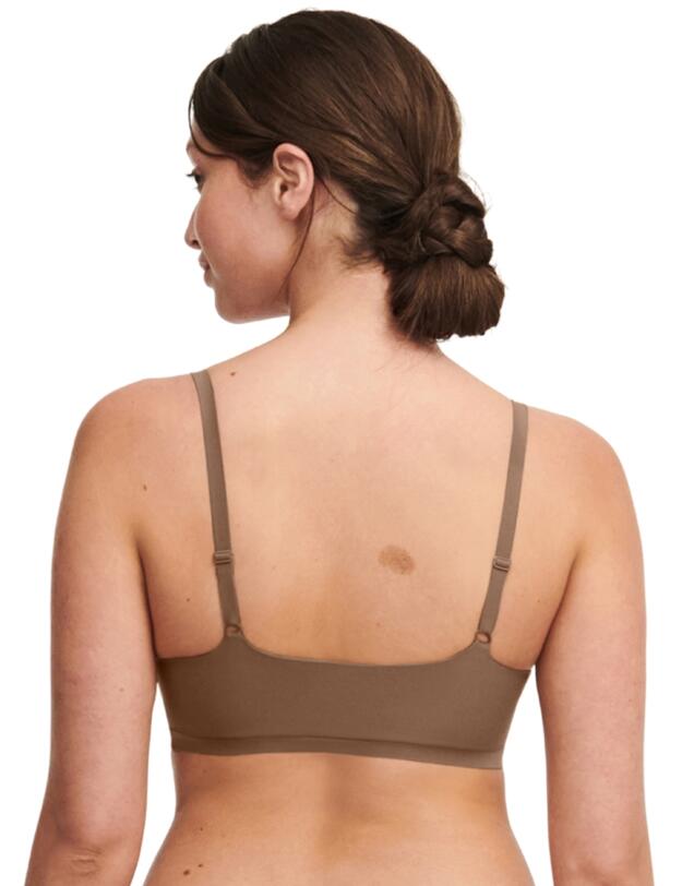 Chantelle Soft Stretch Padded Bralette Cocoa