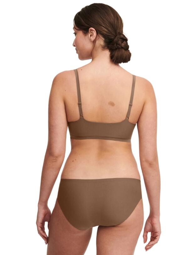 Chantelle Soft Stretch Padded Bralette Cocoa