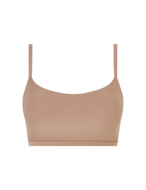 Chantelle Soft Stretch Padded Bralette Coffee Latte