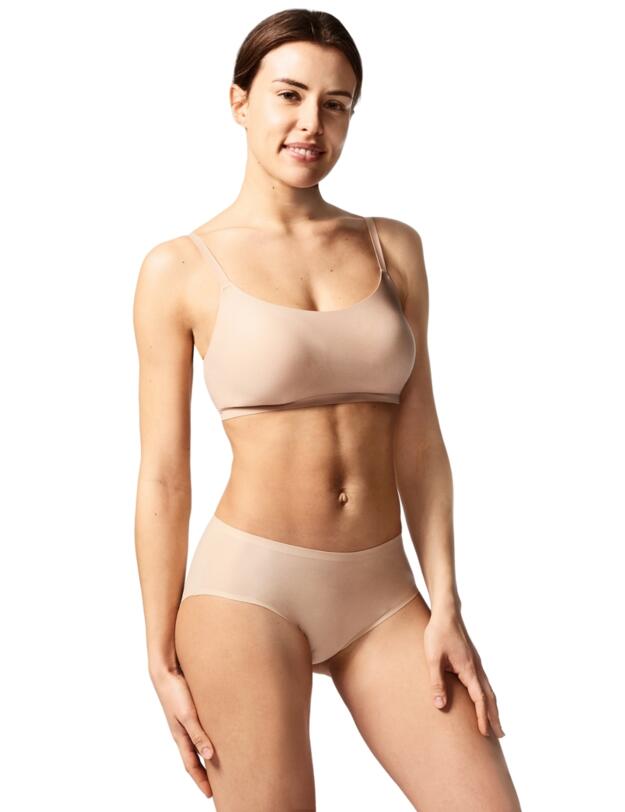 Chantelle Soft Stretch Padded Bralette Nude Sand