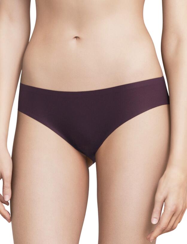 Chantelle Soft Stretch Brazilian Brief Aubergine