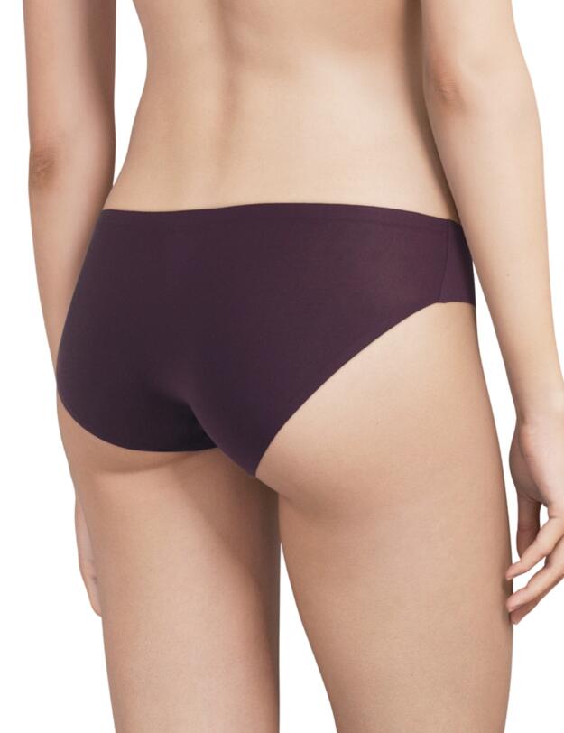 Chantelle Soft Stretch Brazilian Brief Aubergine