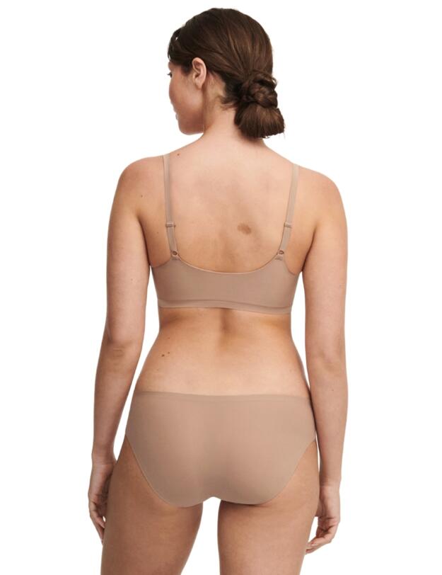 Chantelle Soft Stretch Brazilian Brief Coffee Latte