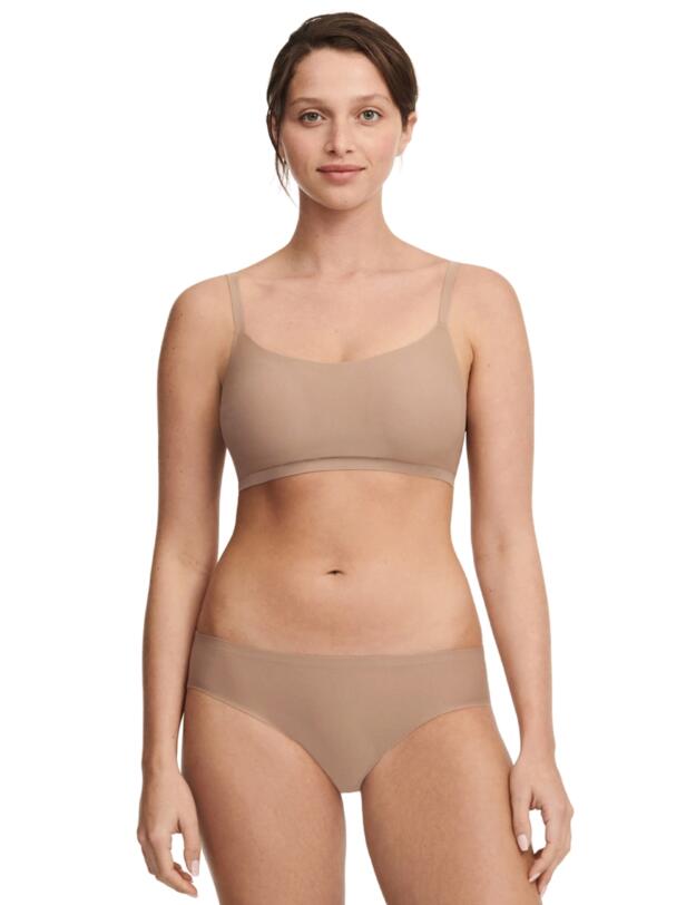 Chantelle Soft Stretch Brazilian Brief Coffee Latte