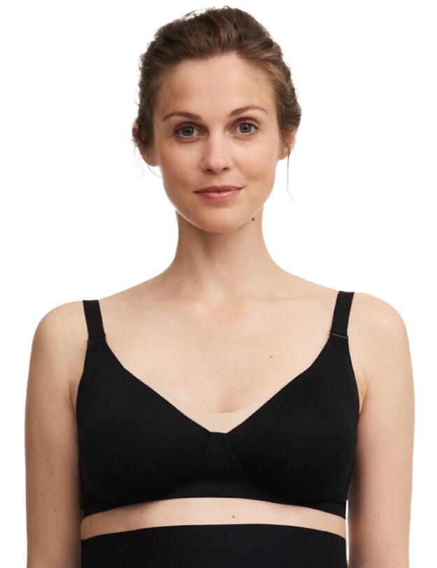 Chantelle Pure Maternity Nursing Bra Black