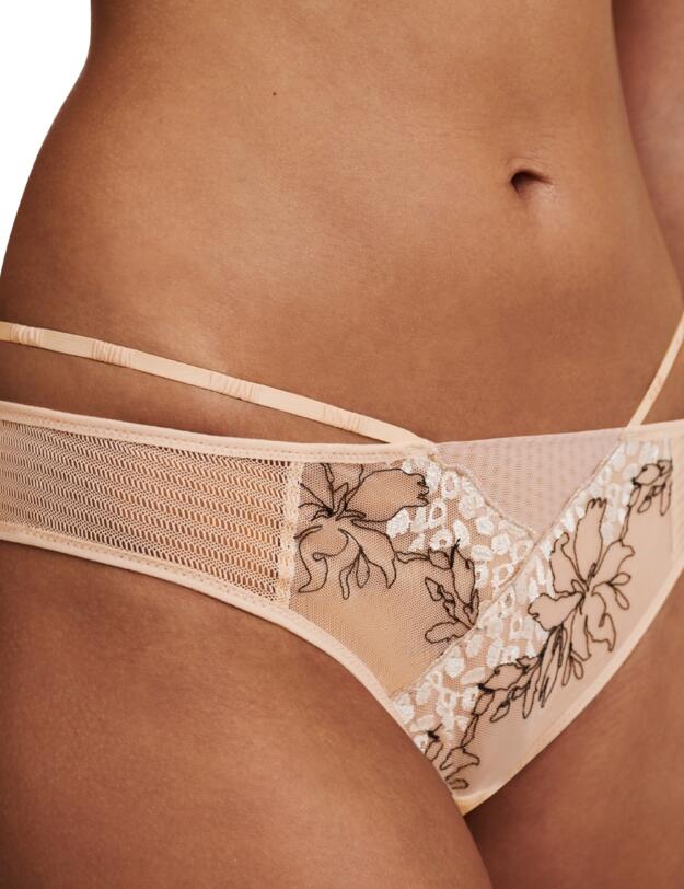 Chantelle Spice Tanga Brief  Clay Nude