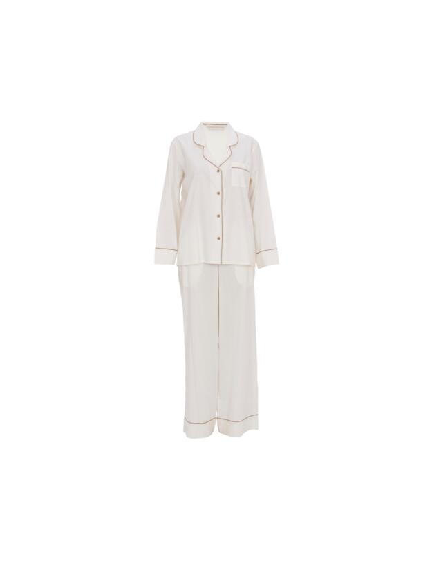Cyberjammies Hotel Pyjamas Pyjama Set Cream