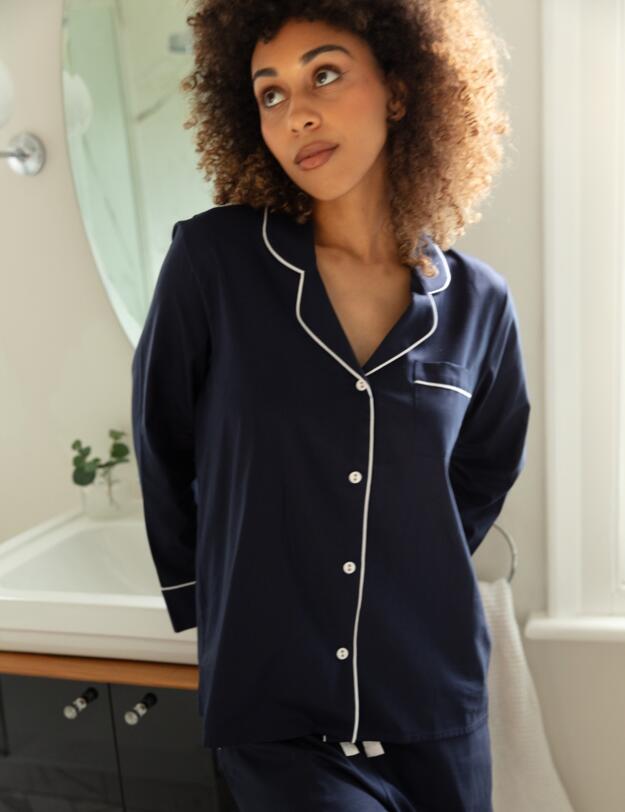 Cyberjammies Hotel Pyjamas Pyjama Set Navy