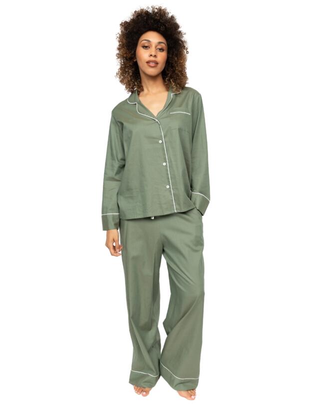 Cyberjammies Hotel Pyjamas Pyjama Set Sage