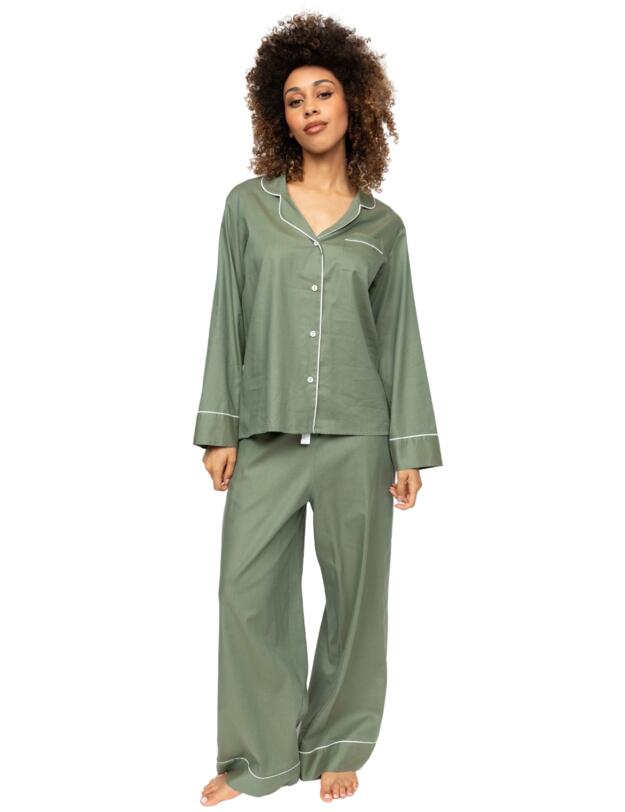 Cyberjammies Hotel Pyjamas Pyjama Set Sage