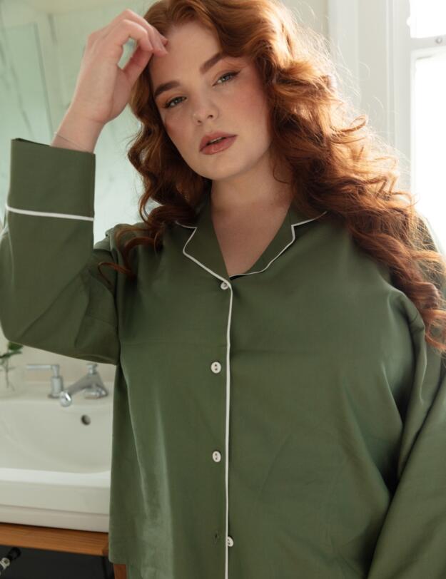 Cyberjammies Hotel Pyjamas Pyjama Set Sage