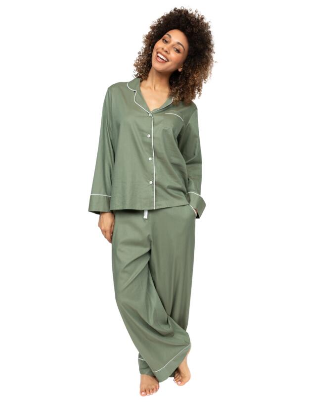 Cyberjammies Hotel Pyjamas Pyjama Set Sage