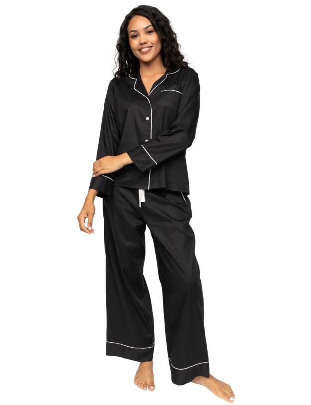 Cyberjammies Hotel Pyjamas Pyjama Set Black