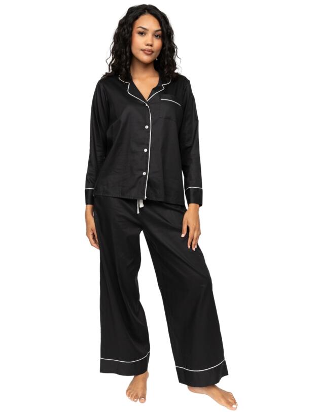 Cyberjammies Hotel Pyjamas Pyjama Set Black