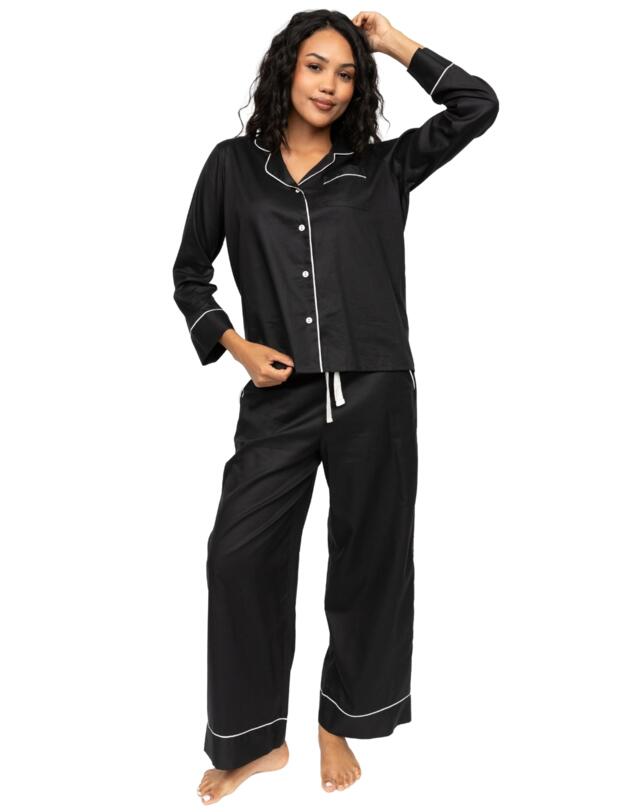 Cyberjammies Hotel Pyjamas Pyjama Set Black
