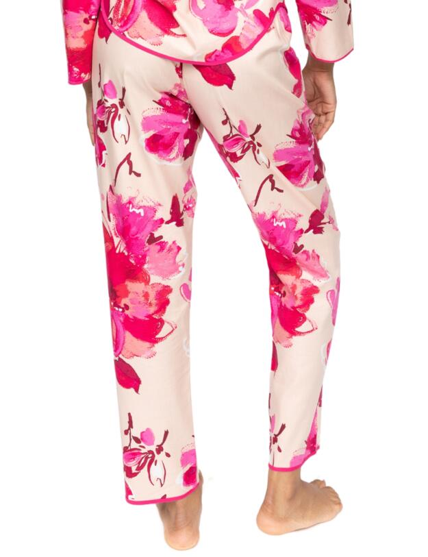 Cyberjammies Aria Floral Print Pyjama Bottoms Peach Mix