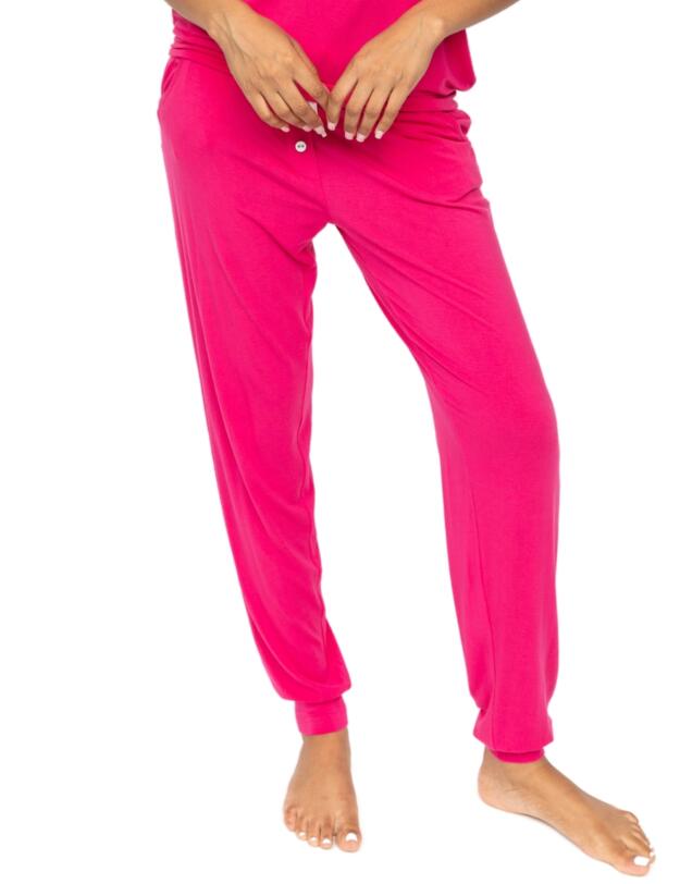 Cyberjammies Aria Jersey Pyjama Bottoms Bright Pink