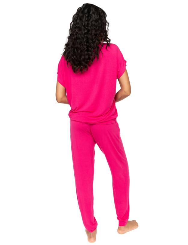 Cyberjammies Aria Jersey Pyjama Bottoms Bright Pink
