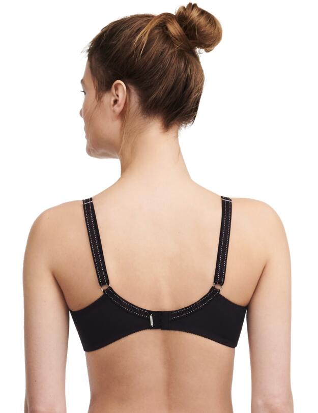 Chantelle Rive Gauche Covering T-Shirt Bra Black
