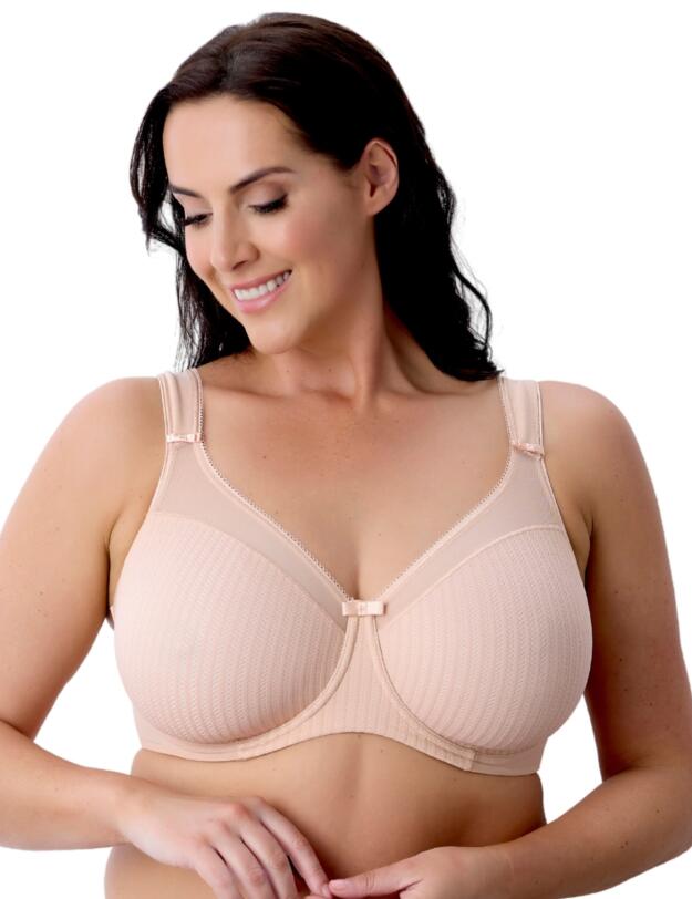 Berlei Beauty Stripe Minimiser Bra Blush
