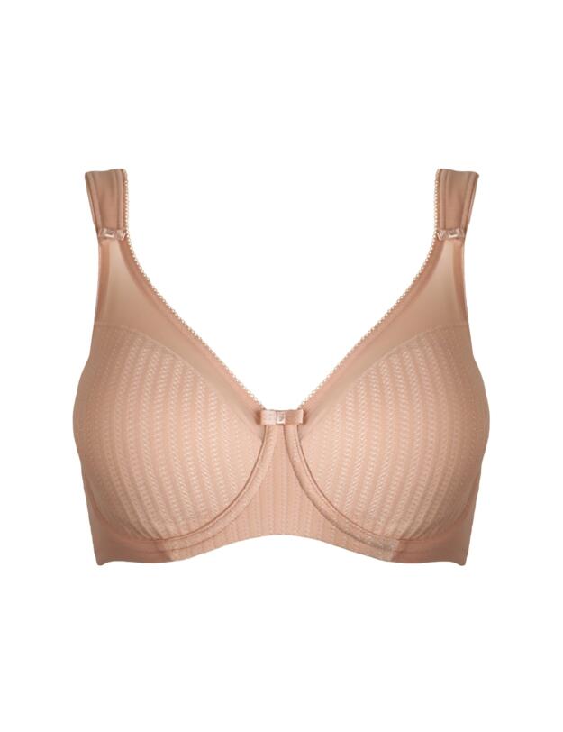 Berlei Beauty Stripe Minimiser Bra Blush