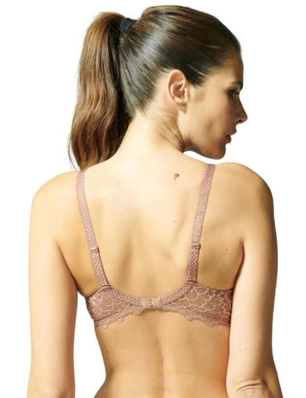 Simone Perele Caresse Spacer Plunge Bra Coco Brown