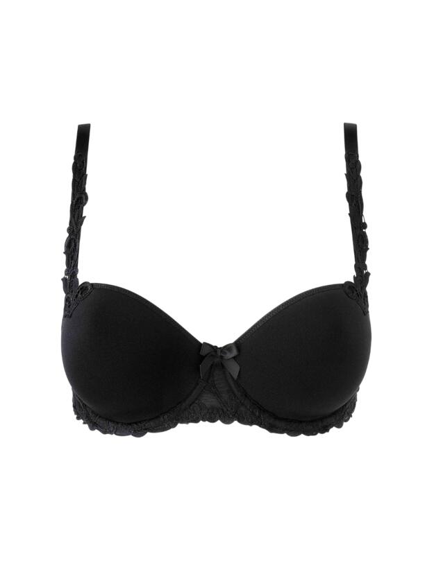 Simone Perele Andora Padded Half Cup Bra Black