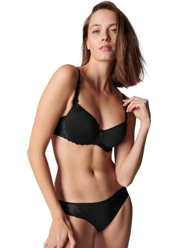 Simone Perele Andora Padded Half Cup Bra Black