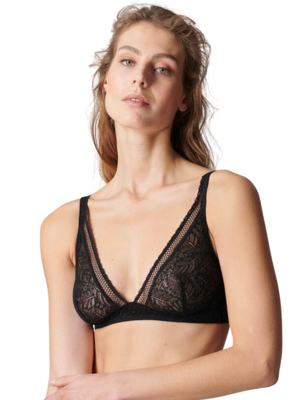 Simone Perele Comete Structured Wireless Bra Black