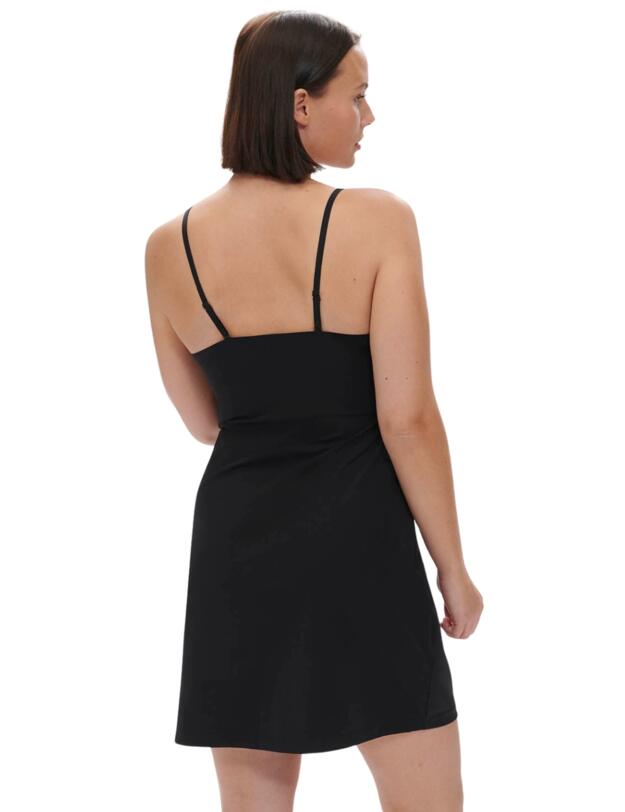 Simone Perele Essentiel Slip Dress Black