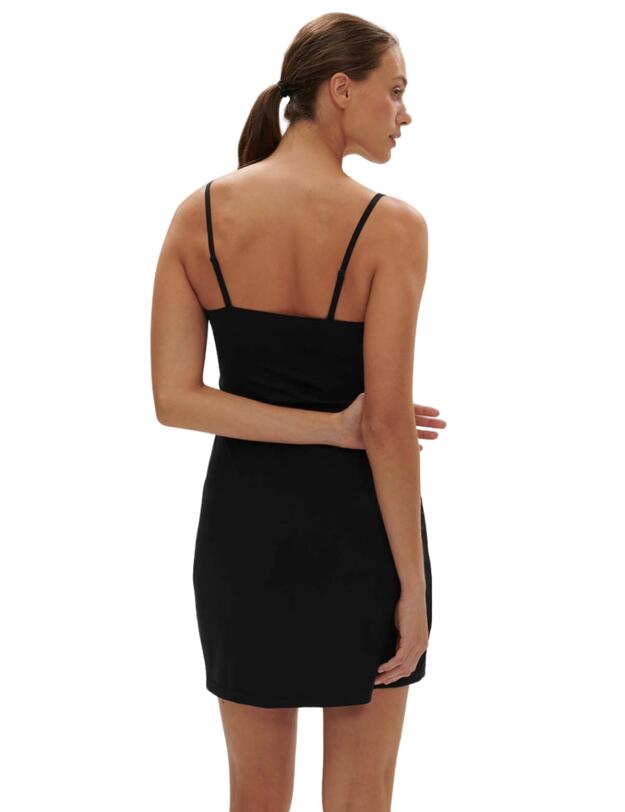 Simone Perele Essentiel Slip Dress Black