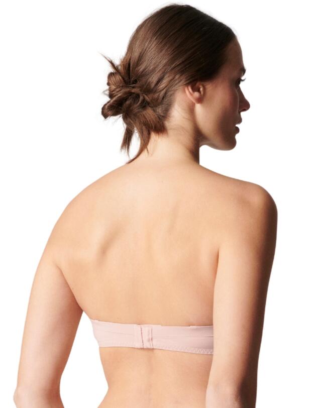 Simone Perele Delice Strapless Bandeau Bra Blush