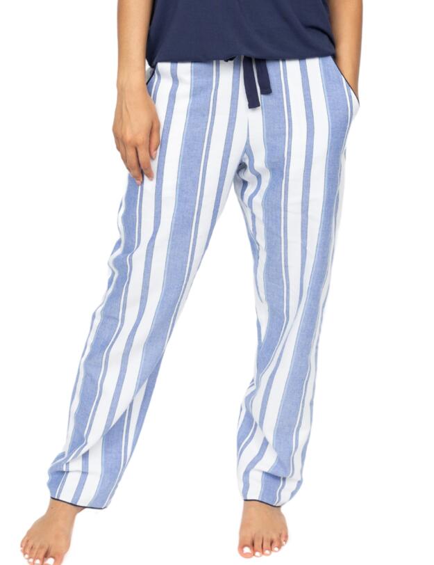 Cyberjammies Alpes Striped Pyjama Bottoms Blue Mix