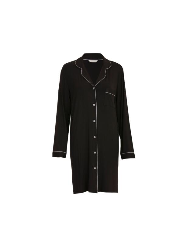 Cyberjammies Nancy Revere Jersey Nightshirt Black