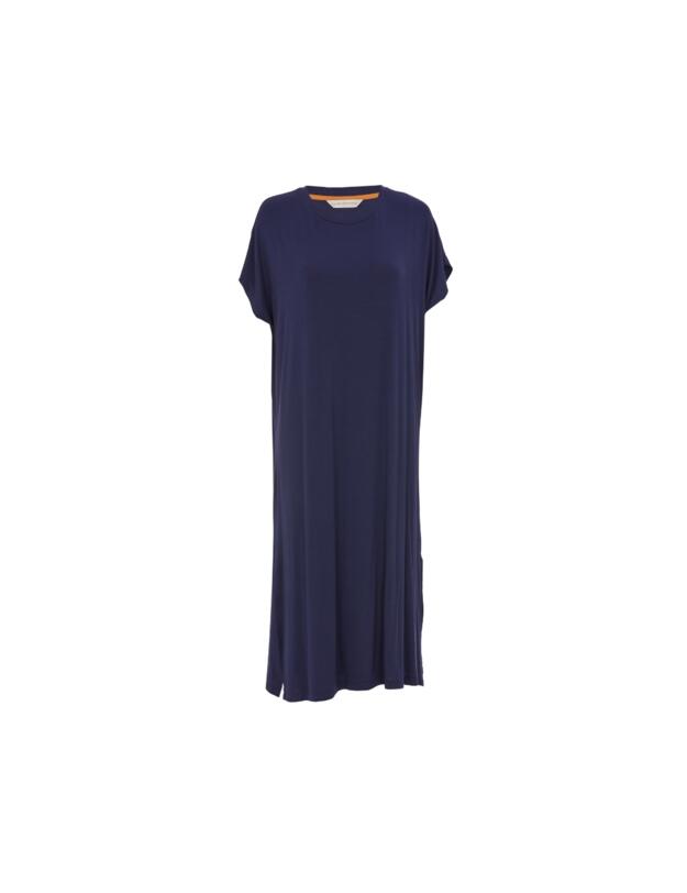 Cyberjammies Alpes Jersey Long Nightdress Navy