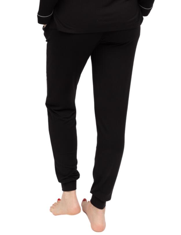 Cyberjammies Nancy Jersey Pyjama Bottoms Black