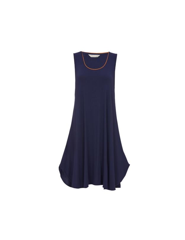 Cyberjammies Alpes Jersey Swing Nightdress Navy