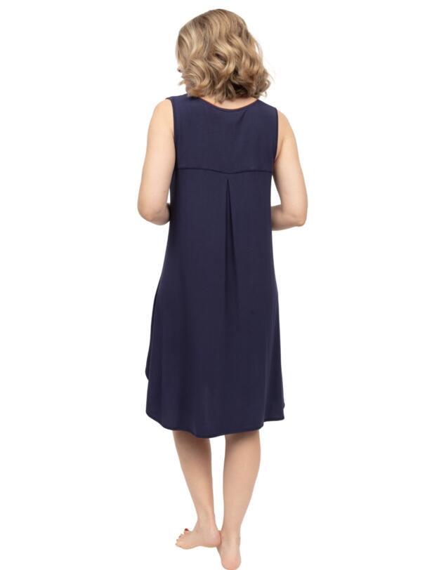 Cyberjammies Alpes Jersey Swing Nightdress Navy
