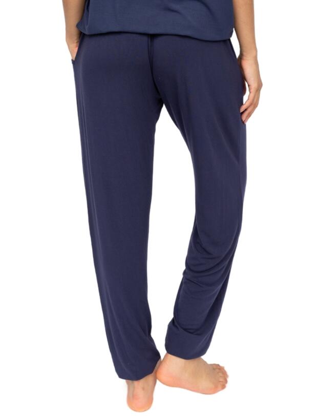 Cyberjammies Alpes Jersey Pyjama Bottoms Navy