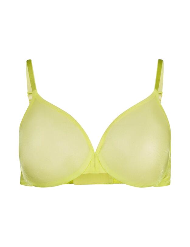 Gossard Glossies Sheer Bra Sunny Lime