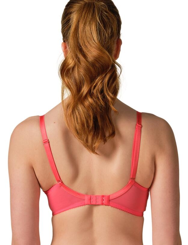 Gossard Superboost Lace Padded Plunge Bra Sugar Coral