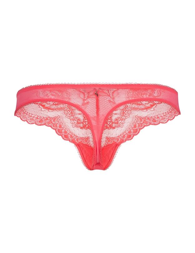 Gossard Superboost Lace Thong Sugar Coral