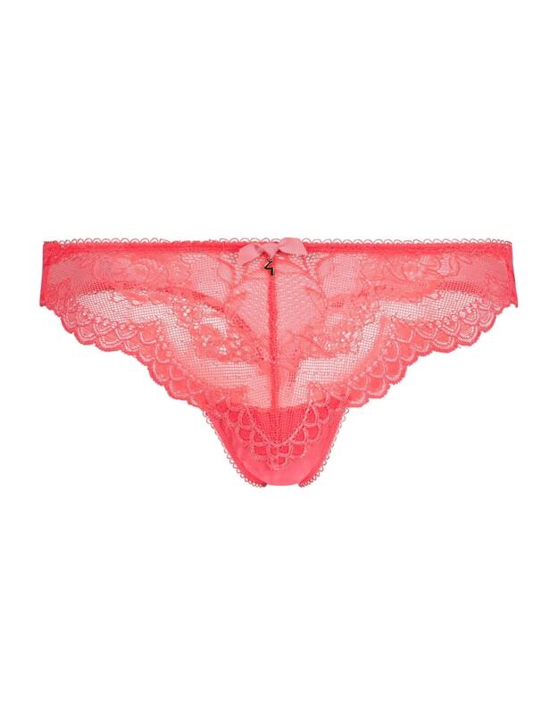Gossard Superboost Lace Thong Sugar Coral