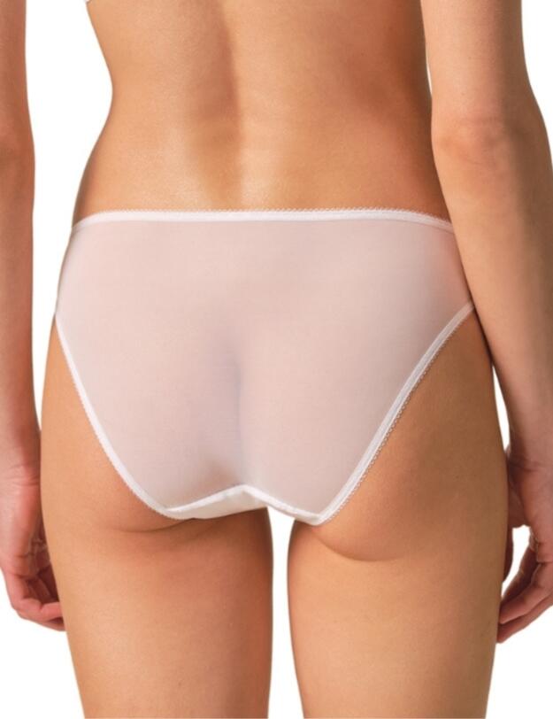 Gossard Glossies Lace Brief White