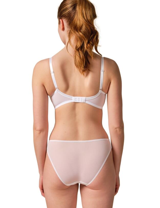 Gossard Glossies Lace Sheer Bra White