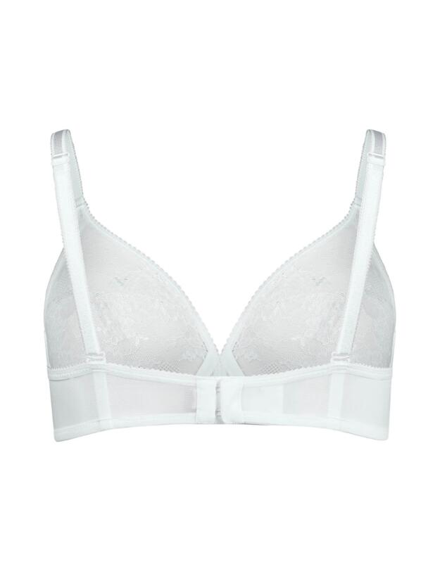 Gossard Glossies Lace Sheer Bra White